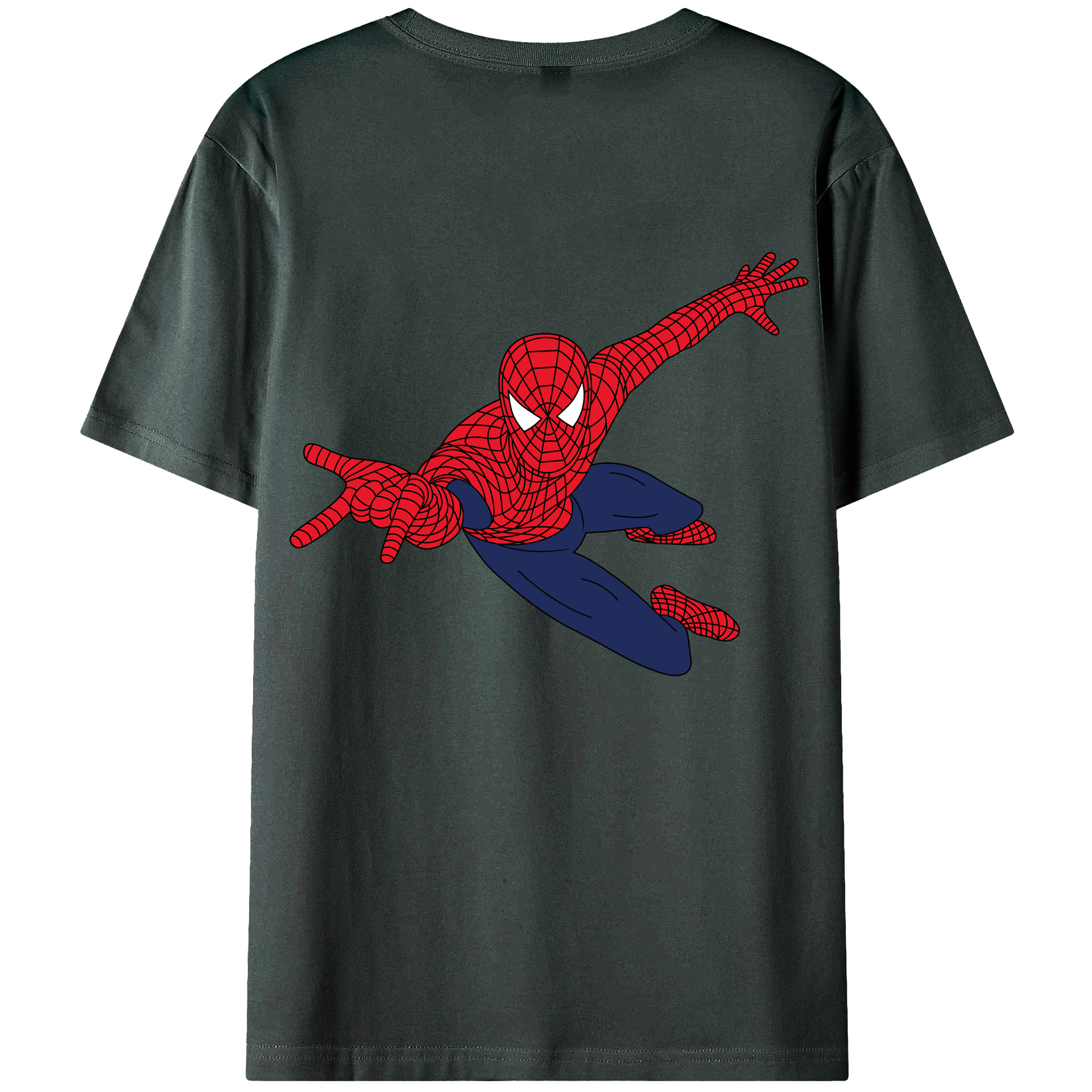 （画像用） アベンジャーズ The Avengers 綿100％ メンズ半袖Tシャツ（バックプリント） 通気性